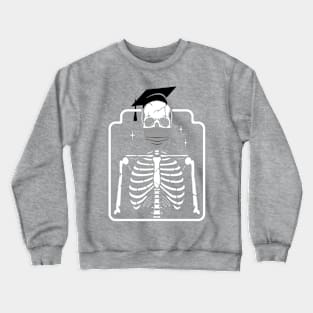 skeleton gradute Crewneck Sweatshirt